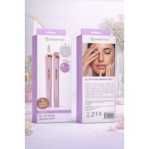 Psc16 Rose Gold Manikür & Pedikür Set Rose Gold 5 Farklı Uç Başlık