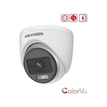 Hikvision Ds-2ce70df0t-lpfs Tvı 2 Mp 2.8 Mm Sabit Lensli Colorvu Ir Turret Kamera
