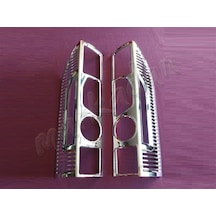 Woc Chrome Fiat Ducato Krom Stop Çerçevesi 2006-2014 2 Parça Abs