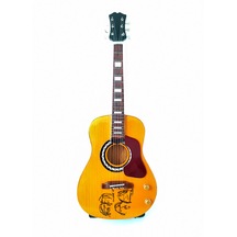 El Yapımı 1/4 Ölçek Minyatür Elektro Akustik Gitar J160e
