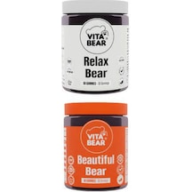 Vita Bear Beautiful Bear 60 Gummy + Relax Bear 60 Gummy