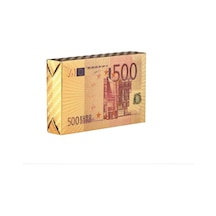 Euro İskambil Kağıdı Poker Oyun Kartları Su Geçirmez Plastik Altı