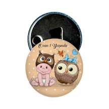 Famous Bebek Şekeri Magnet Bebek Mevlüt Hediyelik Isimli Kapak Açacak  (434856221)