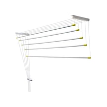 Çukurova Asansörlü Çamaşırlık Kurutma Askısı 5'lı 125 CM Beyaz