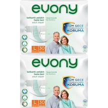Evony Hasta Bezi Yetişkin Bel Bantlı L-büyük 60 Adet 2pk 30