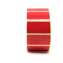 Mikronbil 20X40 1000'li Lamine Termal Etiket Kırmızı