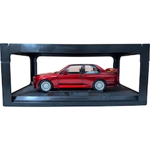 1:24 Metal Model Koleksiyon Araba Bmw M3 Kırmızı 19 Cm Döner Ön Tekerler