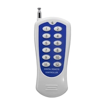 433mhz Kablosuz Uzaktan Kumanda 12 Buton Teleskopik Anten Garaj Otomatik Kapı Kepenk Bariyer Alarm