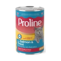 Proline Somonlu Ve Alabalıklı 400 Gr Yetişkin Konserve Kedi Maması