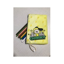 Bts-bt21 -kpop Chimmy Desenli Tasarım Bez Kalemlik-cüzdan Diğer