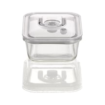 Vacuboxx El Köşeli 1000 Ml Borosilikat Camdan Son Derece Sağlam Vakumlu Kap, Bpa İçermez, Isıya Dayanıklı, Bulaşık Makinesinde Yıkanabilir, Dondurucuya Uygun, Tatsız, Tam Tarih Ayarı Çok Renkli