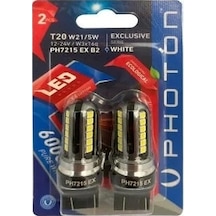 Ph7215 Ex B2 T20 W21/5w Exclusıve 12v-24v Led 2'li Blister