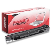 Asus Uyumlu X450lc-wx117d Notebook Batarya - Pil Pars Power 14.4v 4400mah. - Siyah 716352