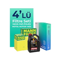 Mini Cooper Countryman 1.6 Dizel Filtre Bakım Seti Motul Motor Yağlı 2010-2016 4 Lü 8200BKMFLSHNGFL35779