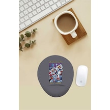 Çalışkan Astronot Desenli Bilek Destekli Mouse Pad Mousepad
