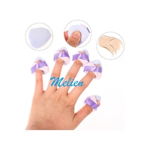 Melien Çift Kurdele Pamuk Yıkanabilir Kadife Puf Bez Makyaj Süngeri