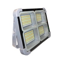 Seyyar Solar Led Projektör Gri Renk Cata 200w Güneş Enerjili Portatif Led Işık Taşınabilir Sokak Aydınlatması I