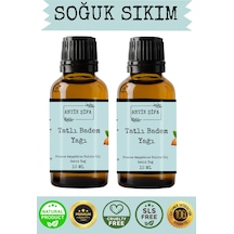 %100 Saf Tatlı Badem Yağı - 2x 10 Ml Soğuk Sıkım 20 ML
