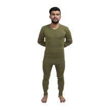 Bora Nano Asker Uzun Kol Takım Örgü İçlik - Kışlık İçlik - Çok Renkli