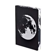 Nuuna Gri Noktalı A5 Defter Moon 55003 Çok Renkli