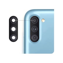 Teknonet Samsung Galaxy A11 Uyumlu Kamera Camı - Siyah -