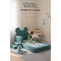 Yatella Pofidik 3'ü 1arada Oyun & Yatak 70 X 130 CM Mavi