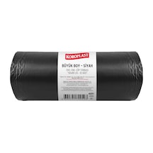 Koroplast Ekonomik Endüstriyel Büyük Siyah Çöp Torbası 10 Lu 65 8