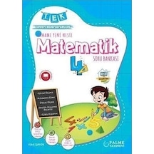 4. Sınıf Tek İlkokul Matematik Soru Bankası -  Palme Eğitim