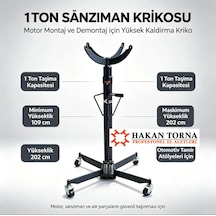 Çift Piston Hidrolik Şanzıman Krikosu 1 Ton