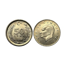 Türkiye 1984 Yılı 50 Lira Çil Unc Koleksiyon Para