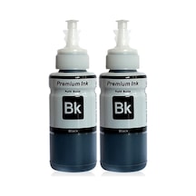 Epson Ecotank L3151 İçin2 Adet Siyah Photoink Mürekkep