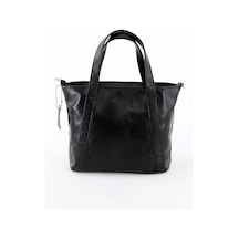 Derinss Leather DERİNSS DKB563 Hakiki Deri Siyah Kadın El ve Omuz Çantası
