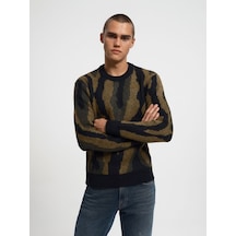 LOFT Regular Fit Erkek Kazak Lf2033521 Q1.v1 Haki