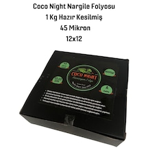 45 Mikron 1kg Kesilmiş Hazır Folyo,nargile Folyosu,nargile Kömürü
