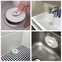 Vakumlu Lavabo Süzgeci - Tahliye Ve Durdurma Süzgeci Deri Diğer
