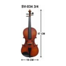 Swing Sv-043 3/4 Keman Taşıma Çantası Yay Reçine Dahil