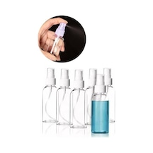 25 Adet 50 Ml Sprey Başlıklı Şişe Kolonya-Parfüm Boş Şişesi