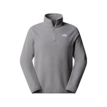 The North Face M Glacier Fleece 1/4 Zip Jacket Kadın Outdoor Parka Nf0a8d0qcqı1 Gri Gri