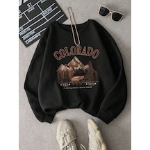 Tarzsokak Ilham Ve Seyahat Baskı Kapşonlu Kadın Vintage Hoodies Hoodies Sonbahar Boy Hoodie Basit Rahat Siyah