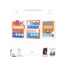 Fenomen 6. Sınıf Matematik F6-101 6-101 3 Kitap Seti