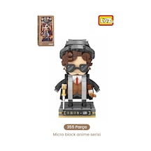 Loz Micro Anime Serisi 1554 Modeli 355 Parça Dekoratif Oyuncak Yapım Seti Yapı Blok