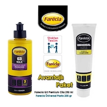 Farecla G3 Wax Premium 250ml Üniversal Pasta 200gr