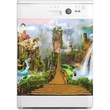 Bulaşık Makinesi Sticker Kaplama Beyaz Eşya Kaplama Fairyland