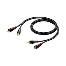 Procab Cla800 Çift Erkek Rca Jack - Çift Erkek Rca Jack - 3 Metre