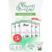 5 Al 4 Öde Sleepy Babycare Bebek Bakım Örtüsü 10'lu Ve Rosie Pamuk Hediye Diğer