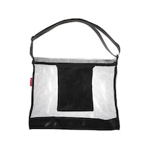 Sones Aotu At6945 Taşınabilir Büyük Kapasiteli Plaj Çantası File İskelet Kamp Çantası Siyah Siyah