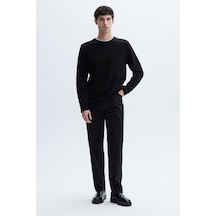 Mudo Erkek Erkek Siyah Loose Fit Jean Pantolon 1264603