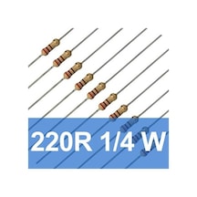 10 Adet 220 Ohm Direnç 1/4 Watt