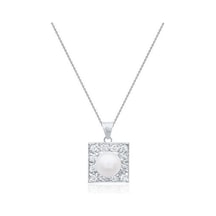 Diamond Line-Gülaylar - Beyaz Altın 14 Ayar Inci Kolye N11.24924