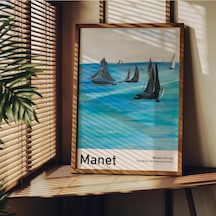 Manet Çerçevesiz Poster, Modern Dekoratif Çerçevesiz Poster, Tablo, Manet, 21 X 30